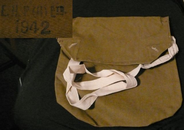 Gas Mask Bag - 1942